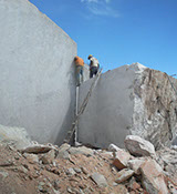 quartzite quarry